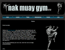 Tablet Screenshot of nakmuaygym.be